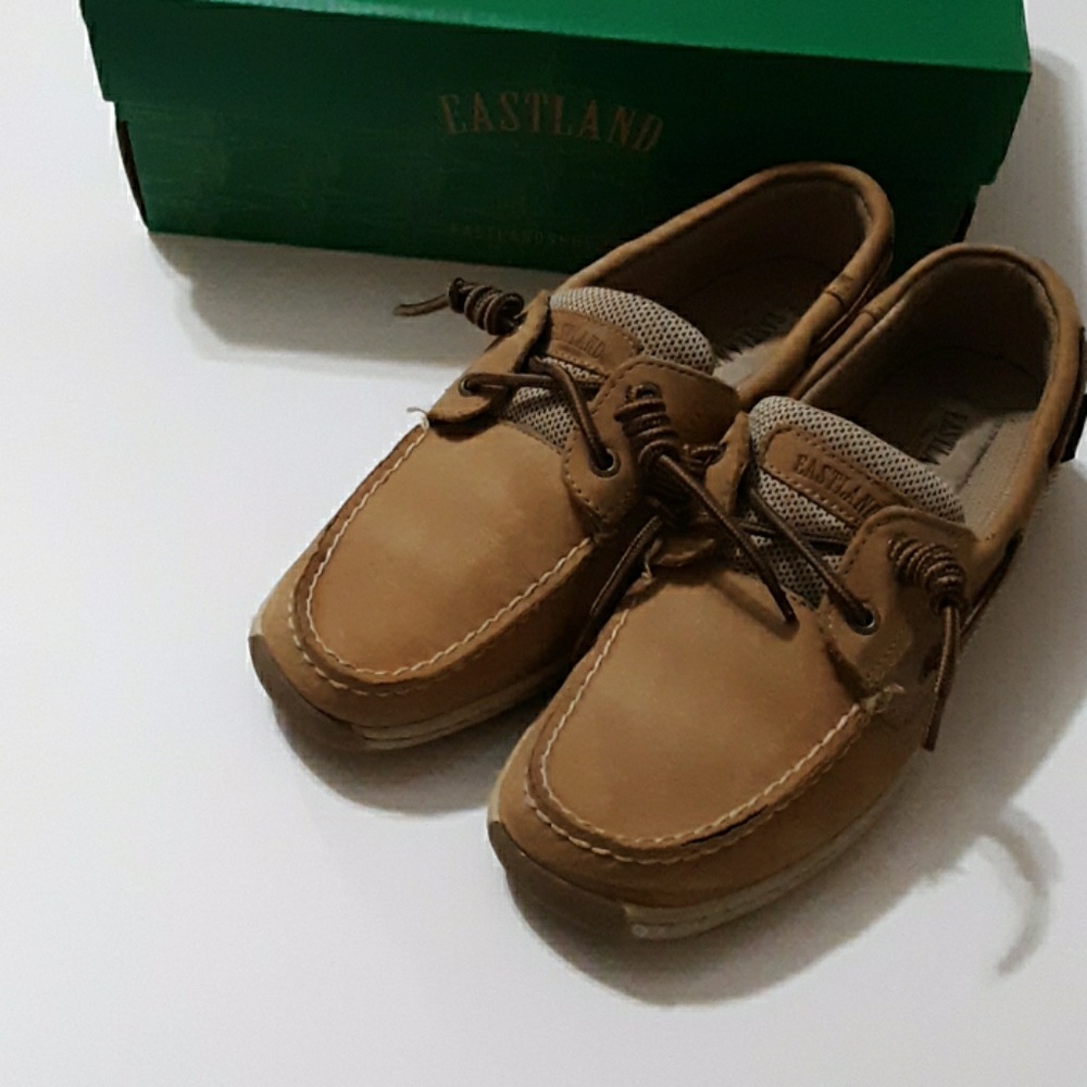 Eastland Women's Tan Boat Shoes